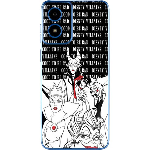 Disney Villains Characters Art Moto G Play 4G (2024) Skin