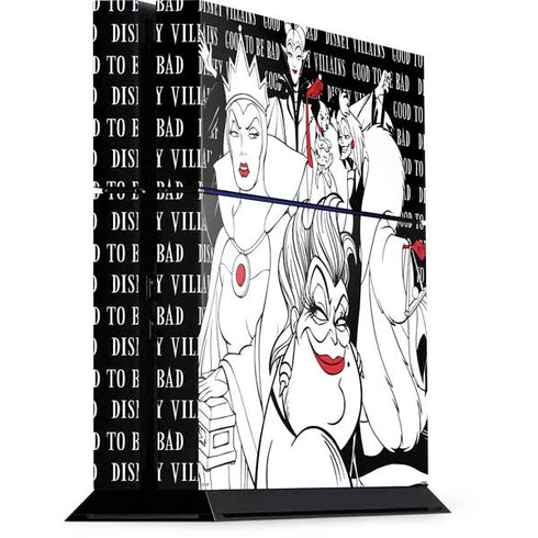 Disney Villains Characters Art PlayStation PS4 Skins