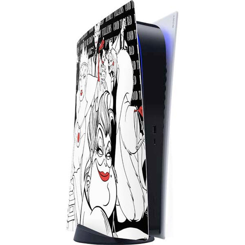 Disney Villains Characters Art PlayStation PS5 Skins