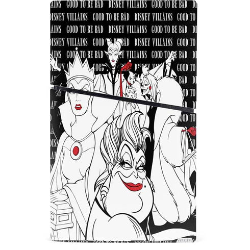 Disney Villains Characters Art PS5 Slim Digital Edition Console Skin