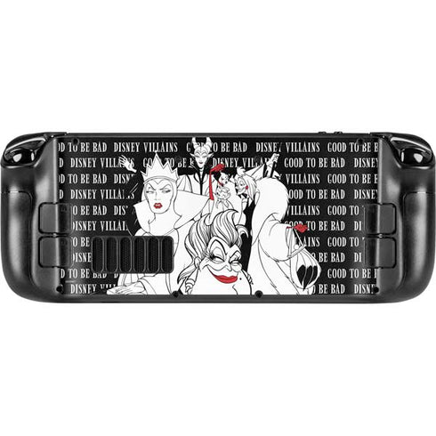 Disney Villains Characters Art Steam Deck Handheld Gaming Computer OLED Skin
