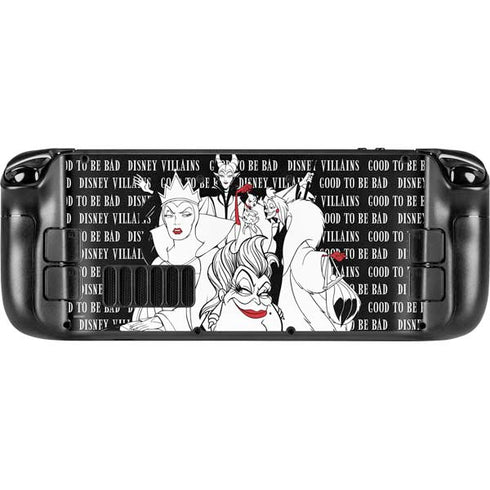 Disney Villains Characters Art Steam Deck Handheld Gaming Computer Skin