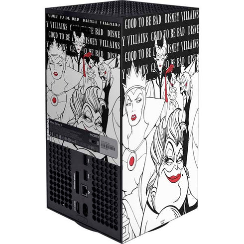 Disney Villains Characters Art XBox Series X Digital Edition Bundle Skin