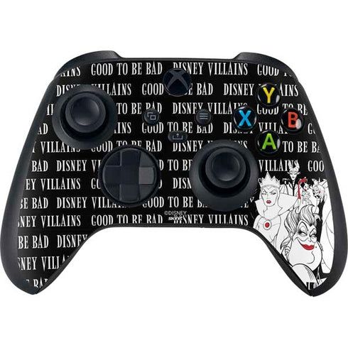 Disney Villains Characters Art XBox Series X Digital Edition Bundle Skin
