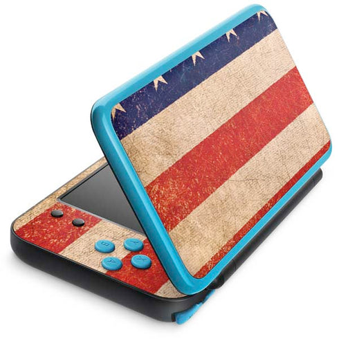 Distressed American Flag Nintendo Skins
