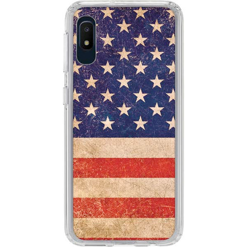 Distressed American Flag Galaxy Cases