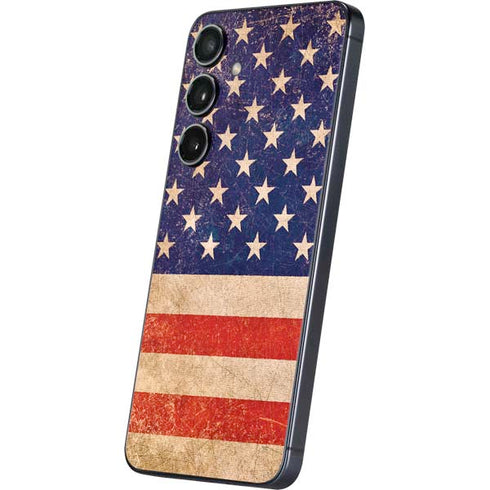 Distressed American Flag Galaxy A16 5G Skin