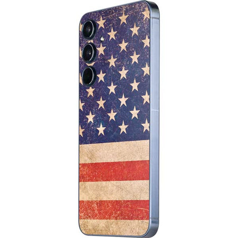 Distressed American Flag Galaxy A36 5G Skin