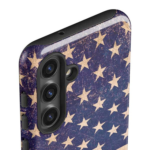 Distressed American Flag Galaxy S25 Impact Case