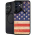 Distressed American Flag Galaxy S25 Kickstand Case