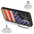 Distressed American Flag Galaxy S25 Kickstand Case