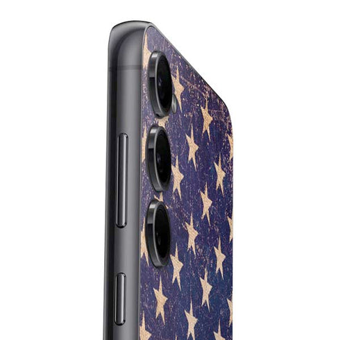Distressed American Flag Galaxy S25 Plus Skin