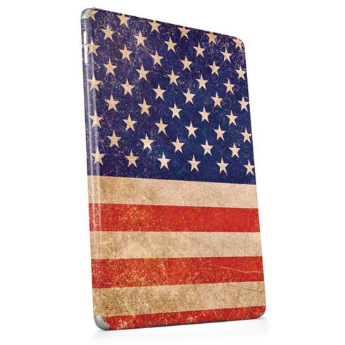 Distressed American Flag Apple iPad Skin