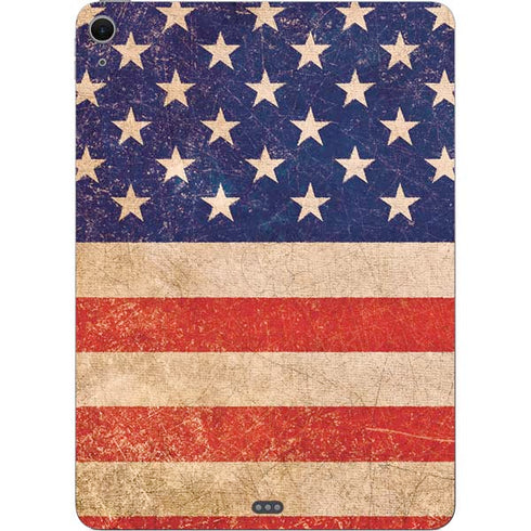 Distressed American Flag Apple iPad Air Skin