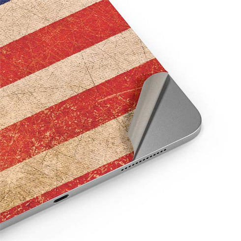 Distressed American Flag Apple iPad Air Skin