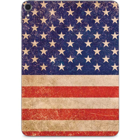 Distressed American Flag Apple iPad Pro Skin