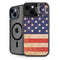 Distressed American Flag iPhone 13 Kickstand Case