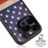 Distressed American Flag iPhone 13 Pro Max Kickstand Case
