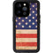 Distressed American Flag iPhone 15 Pro Waterproof Case