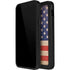 Distressed American Flag iPhone 15 Pro Waterproof Case