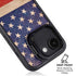 Distressed American Flag iPhone 16e Kickstand Case