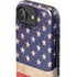 Distressed American Flag iPhone 16e Impact Case