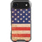 Distressed American Flag iPhone 17 Air Clear Case
