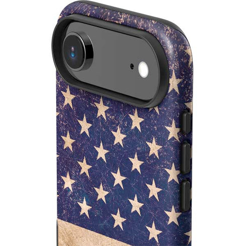Distressed American Flag iPhone 17 Air Impact Case