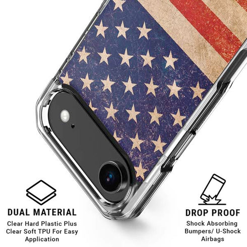 Distressed American Flag iPhone 17 Air MagSafe Case
