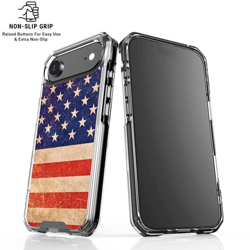 Distressed American Flag iPhone 17 Air MagSafe Case