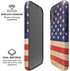 Distressed American Flag iPhone 17 Magsafe Impact Case