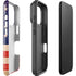 Distressed American Flag iPhone 17 Pro Max Impact Case
