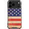 Distressed American Flag iPhone 18 Pro Max Clear Case