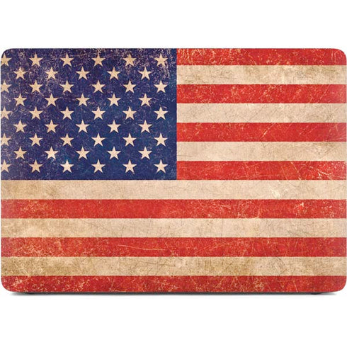Distressed American Flag Apple MacBook Air Skin