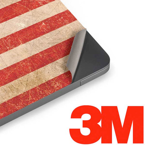 Distressed American Flag Apple MacBook Air Skin