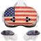 Distressed American Flag Meta Quest 3S Skin