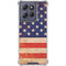 Distressed American Flag Moto G 5G (2025) Clear Case