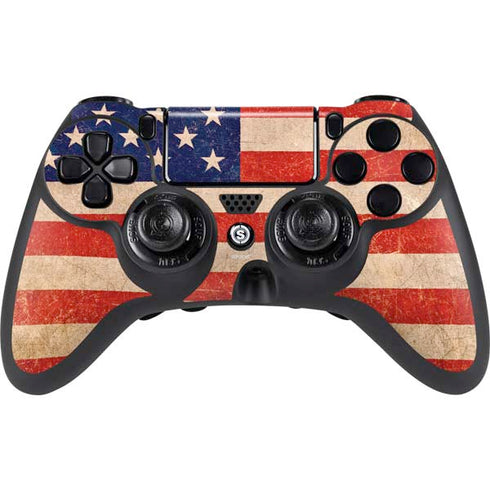 Distressed American Flag PlayStation PS4 Skins