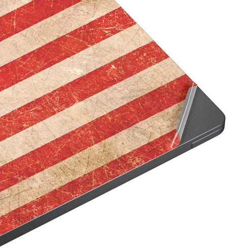 Distressed American Flag Surface Laptop 7 13.8in Skin