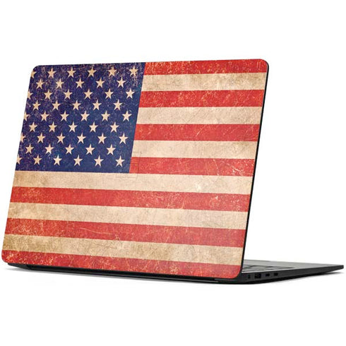 Distressed American Flag Surface Laptop 7 15in Skin