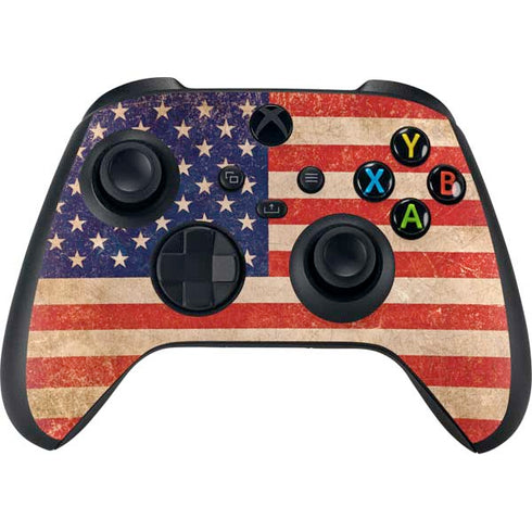 Distressed American Flag XBox Series X Digital Edition Bundle Skin