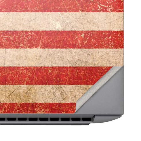 Distressed American Flag HP ZBook Fury 16 G10 Skin