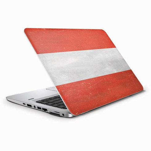 Distressed Austria Flag HP Elitebook Skin