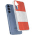 Distressed Austria Flag Galaxy A55 5G Clear Case