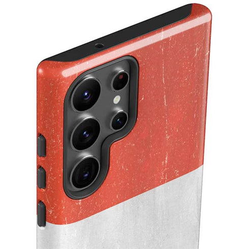 Distressed Austria Flag Galaxy S23 Ultra Pro Case