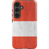 Distressed Austria Flag Galaxy S25 Plus Impact Case