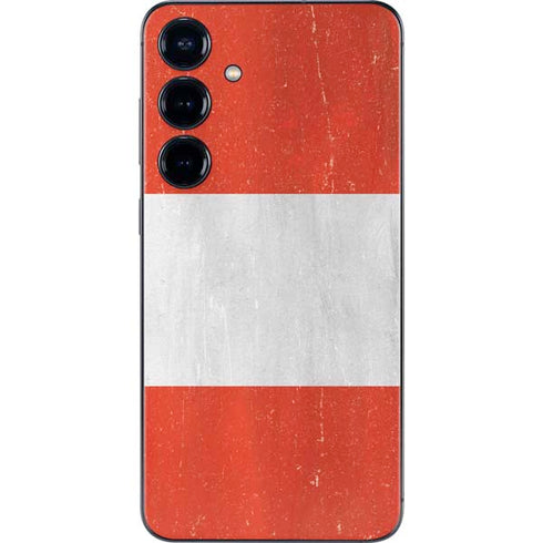 Distressed Austria Flag Galaxy S24 Plus Skin