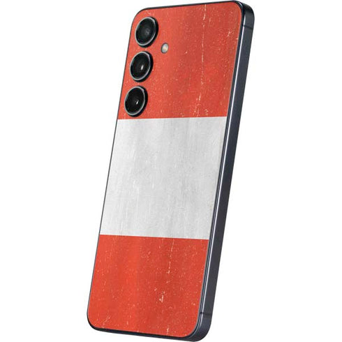 Distressed Austria Flag Galaxy S24 Skin