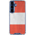 Distressed Austria Flag Galaxy S25 Clear Case