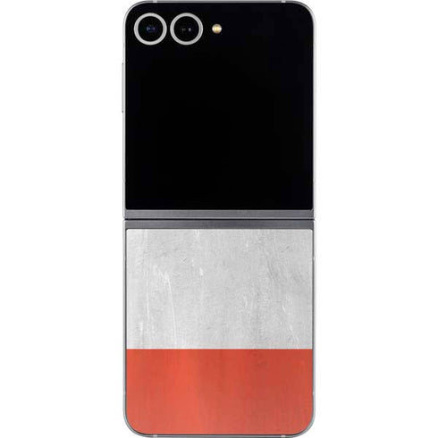 Distressed Austria Flag Galaxy Z Flip6 Skin